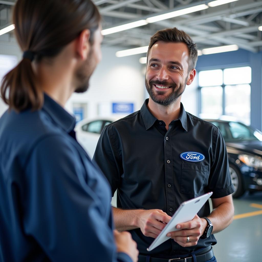 Ford NRW Garage Kundenberatung Leverkusen: Freundliche und kompetente Beratung für Ihr perfektes Ford Erlebnis.