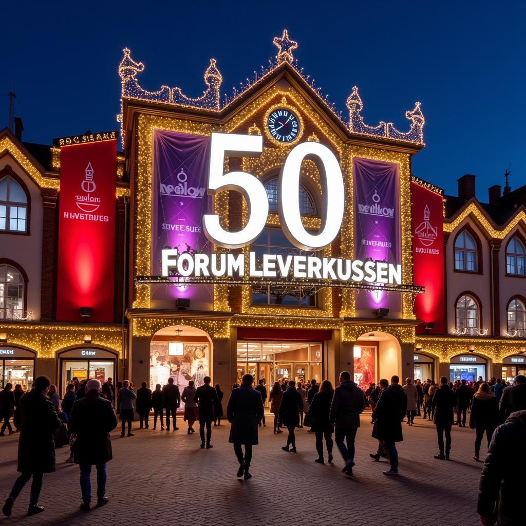 Forum Leverkusen Jubiläumsgala: 50 Jahre Kultur in Leverkusen