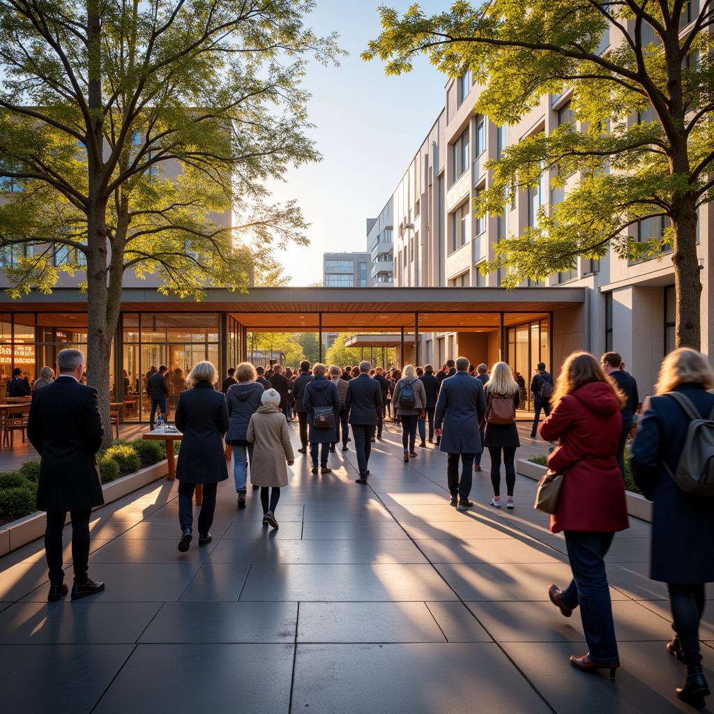 Forum Leverkusen Kulturstadtlev als Treffpunkt