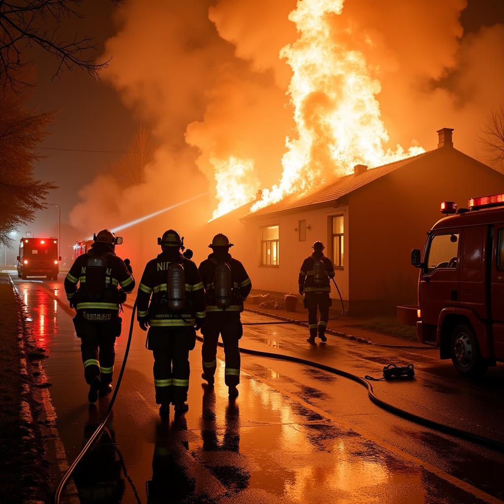 Freiwillige Feuerwehr Leverkusen im Einsatz