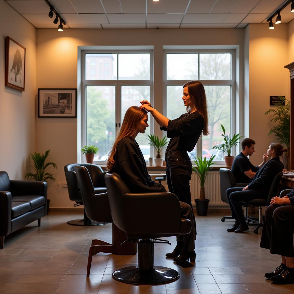 Entspannung und Wohlfühlen beim Friseur in Leverkusen Opladen