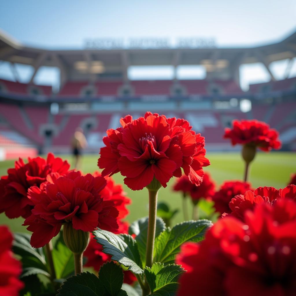 Geranien und die Zukunft des BayArena: Nachhaltigkeit