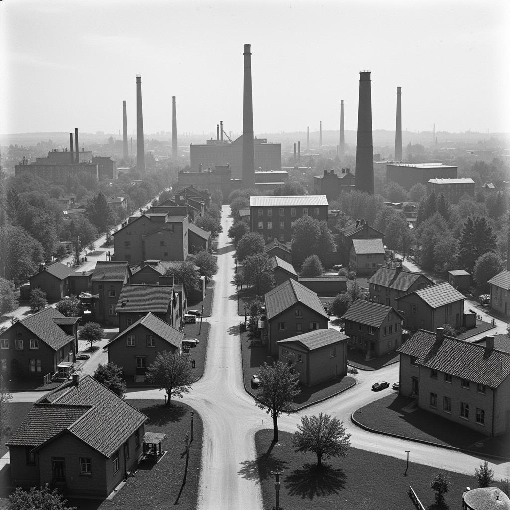 Historische Ansicht von Am Leimbach Leverkusen