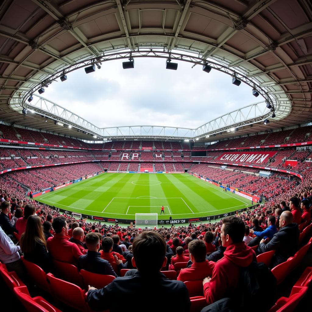 Die BayArena und der Heimvorteil für Leverkusen