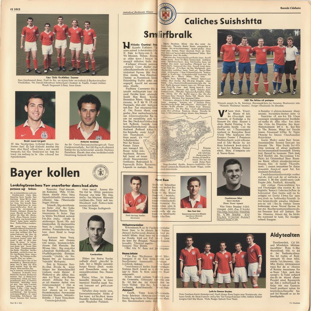 Historische Aufstellungen FC Köln Leverkusen