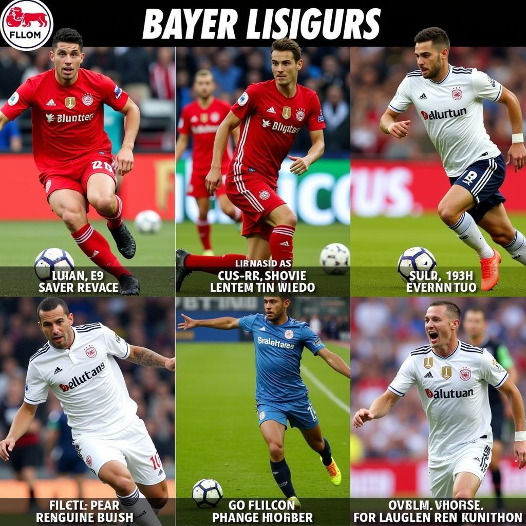 Historische Aufstellungen: RB Leipzig vs. Bayer Leverkusen