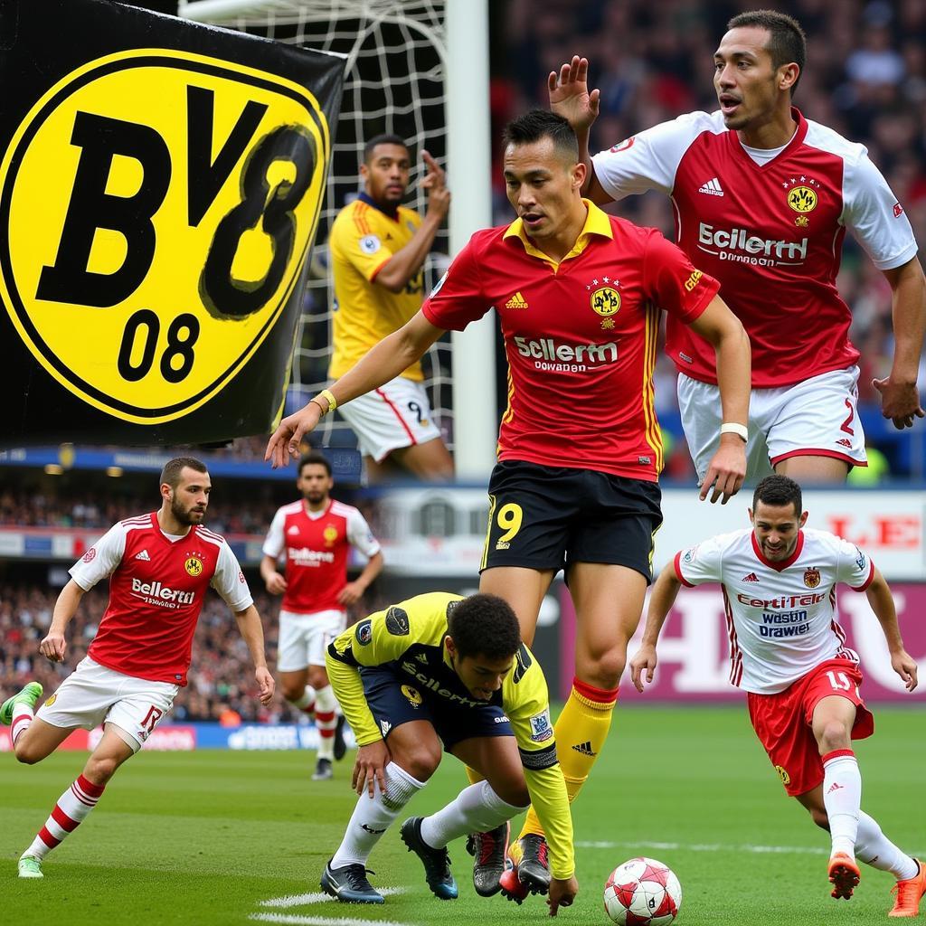 Historische Bundesliga Dortmund Leverkusen Spiele: Momente aus vergangenen Begegnungen der beiden Teams.