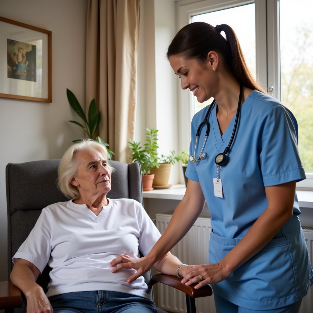 Homecare von Rahm Sanitätshaus Leverkusen: Professionelle Pflege und Unterstützung in Ihrer gewohnten Umgebung.