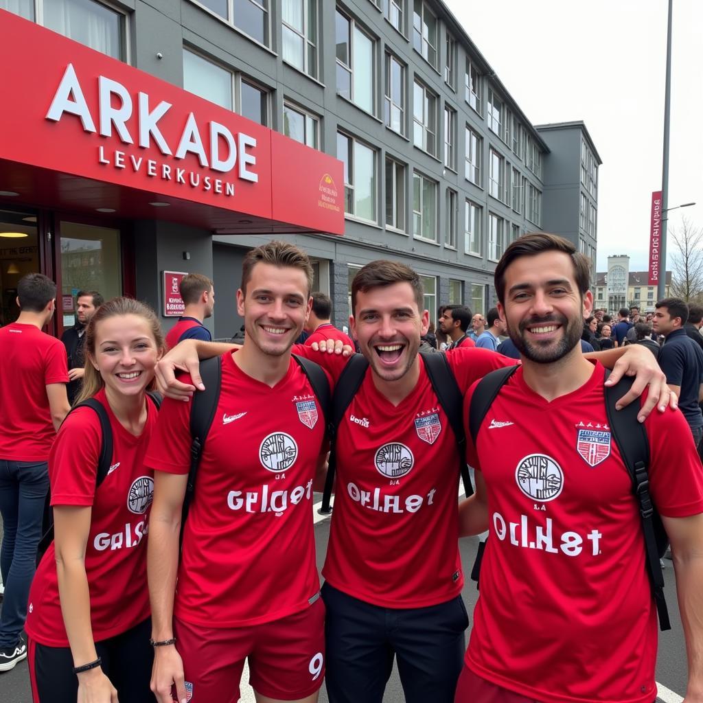 Hotel Arkade Leverkusen für Fußballfans