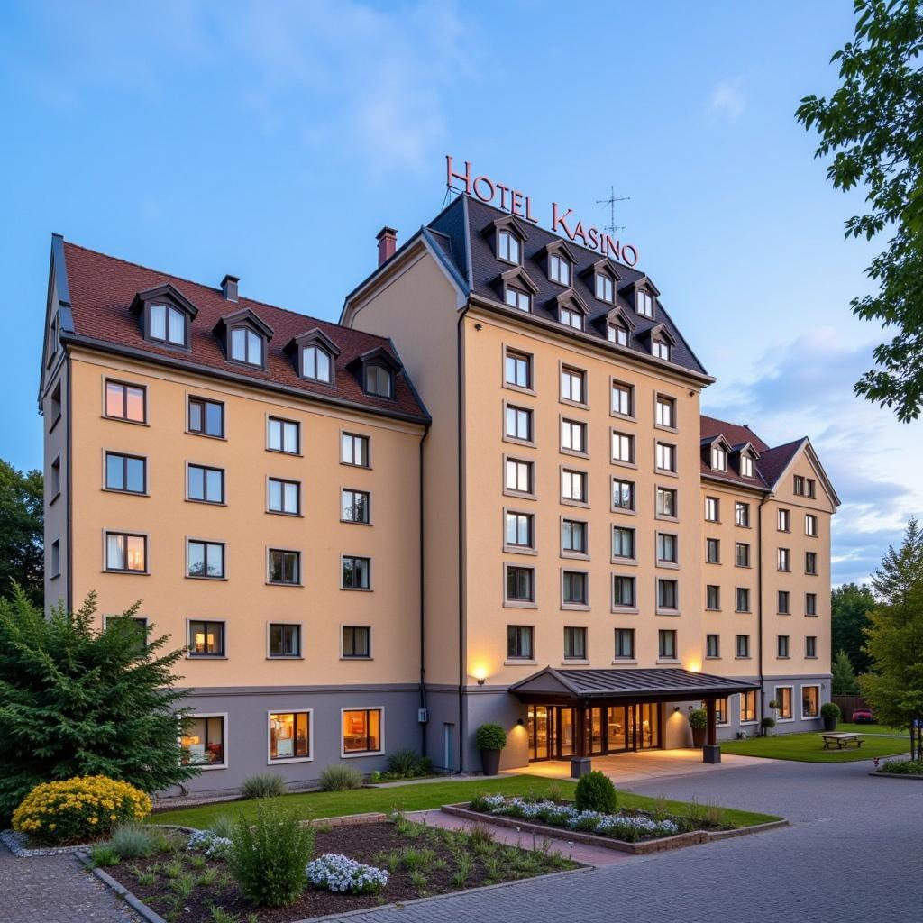 Hotel Kasino Leverkusen: Moderne Architektur und einladende Atmosphäre