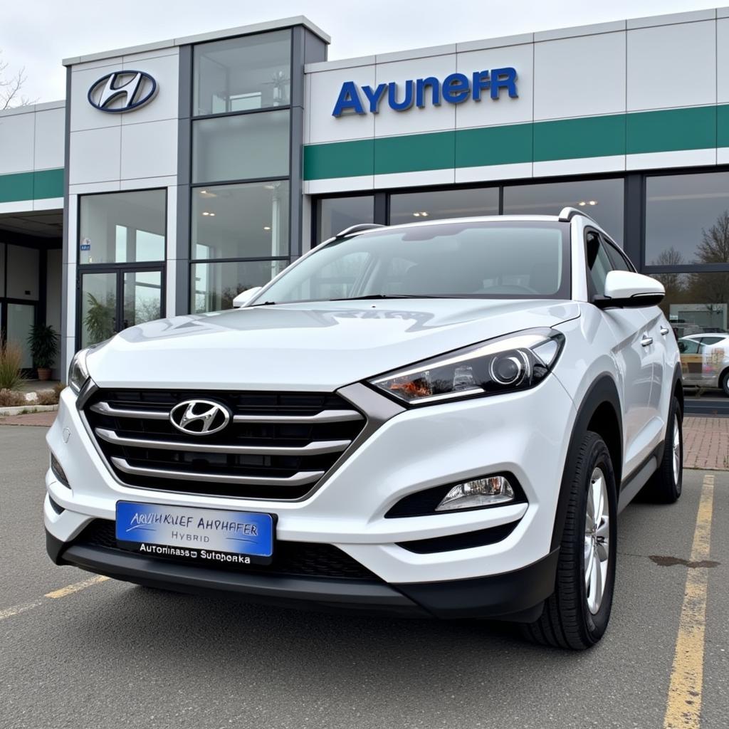 Der neue Hyundai Tucson Hybrid bei Autohaus Schäfer.