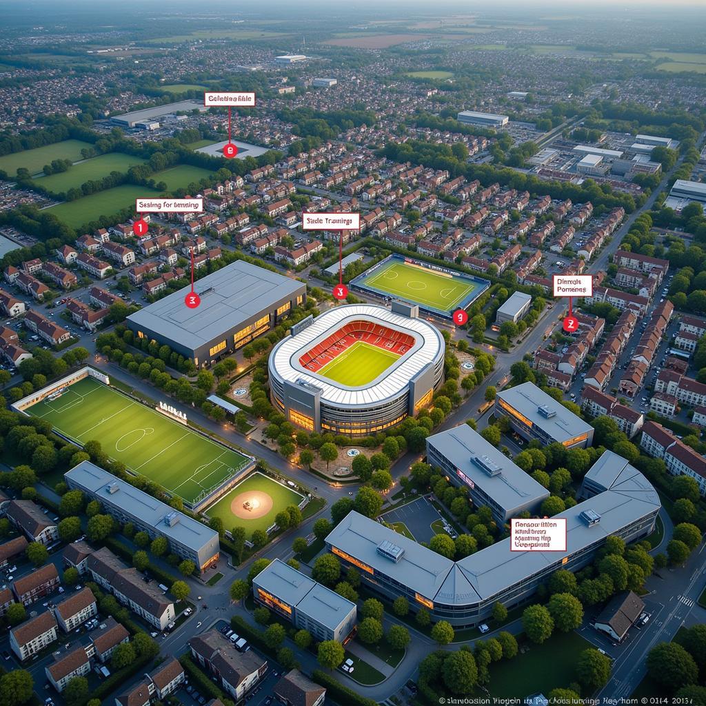 Integration der Spieler in das Leverkusener Stadtleben