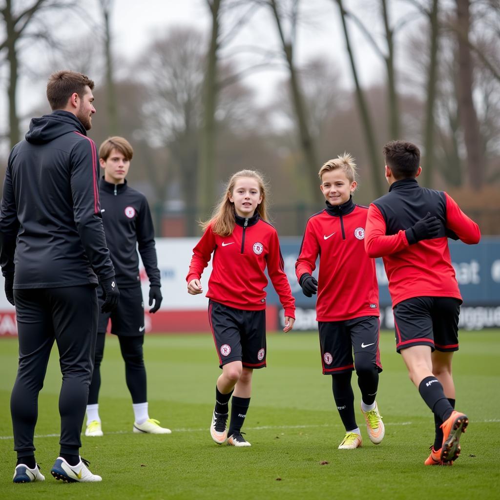 Jugend Training Bayer 04 Leverkusen