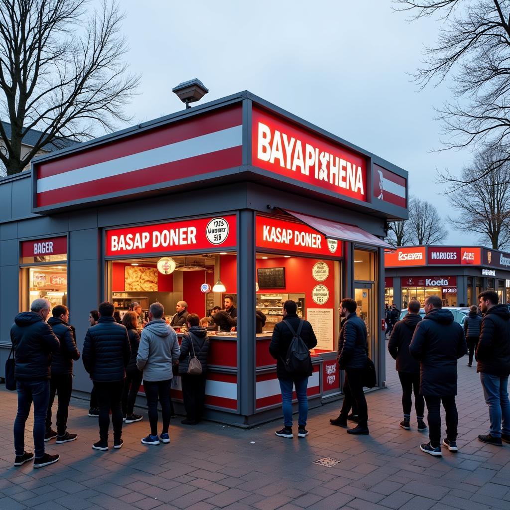 Kasap Döner Leverkusen in der Nähe der BayArena