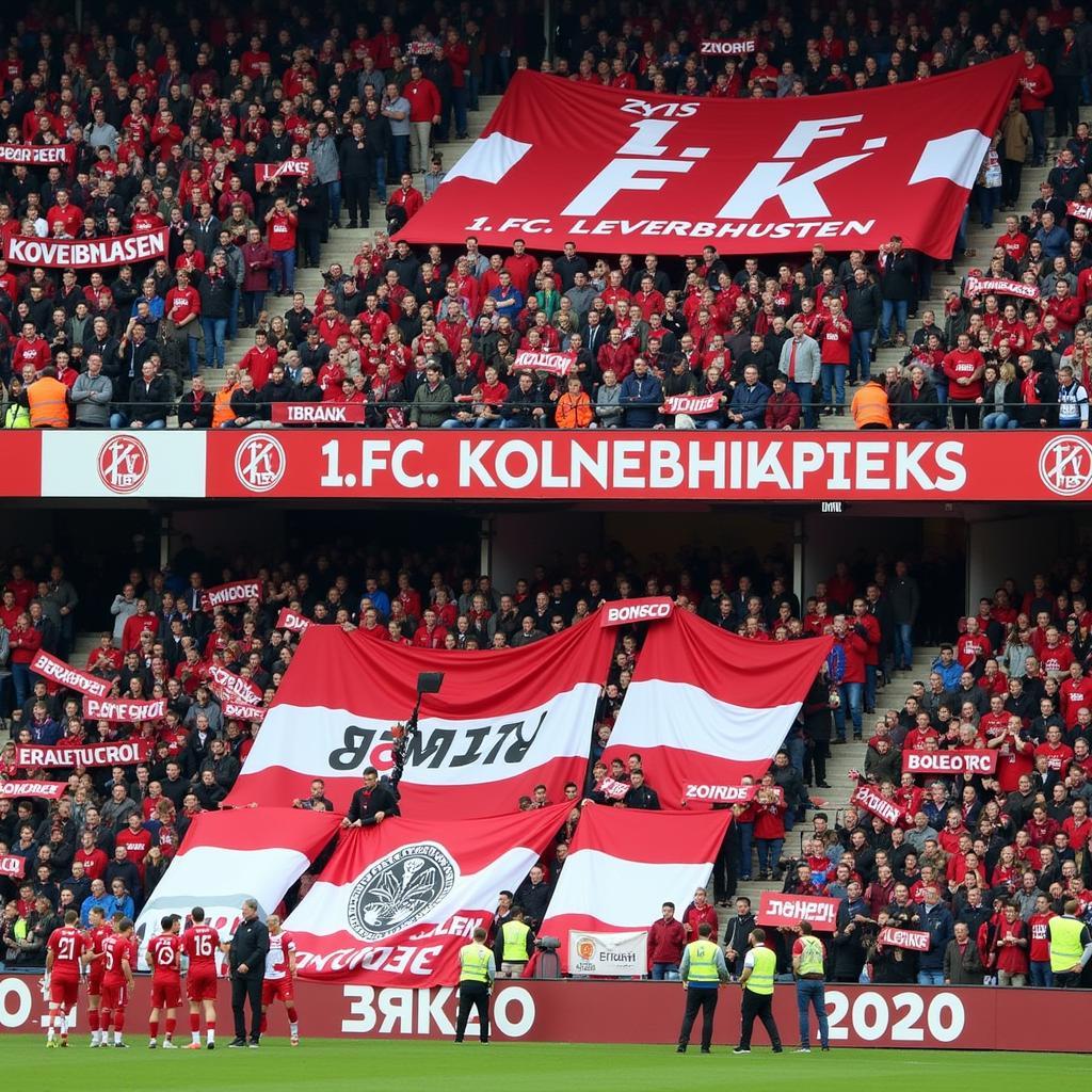 Die Rivalität der Fans von Köln und Leverkusen