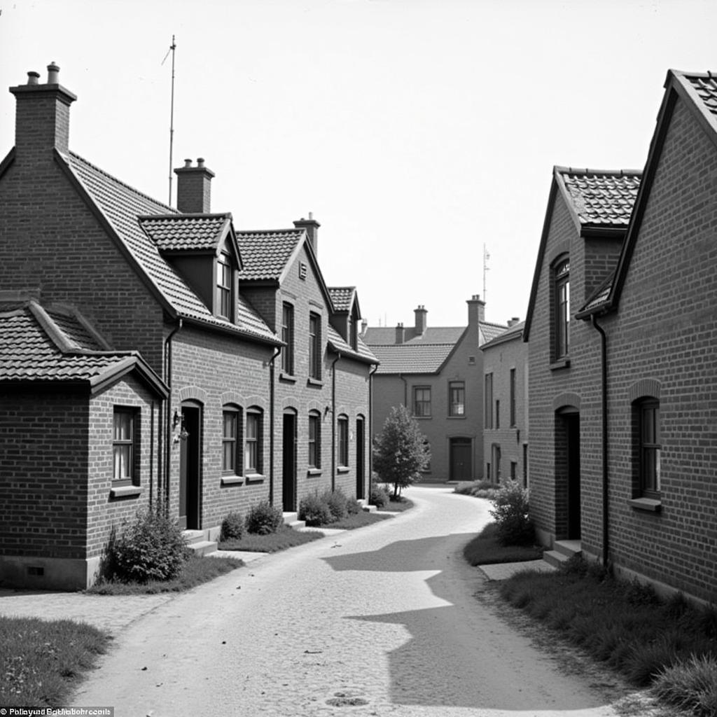 Historische Arbeitersiedlung im Kolonie Museum Leverkusen