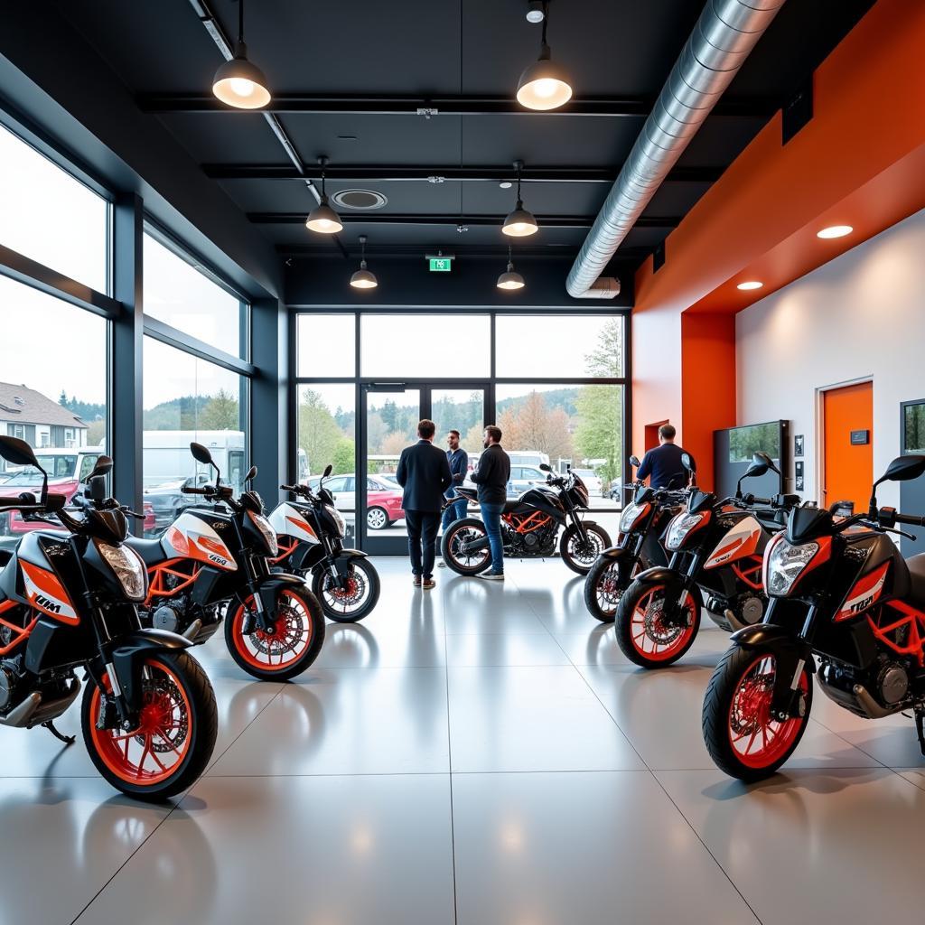 KTM Koestler Showroom in Leverkusen