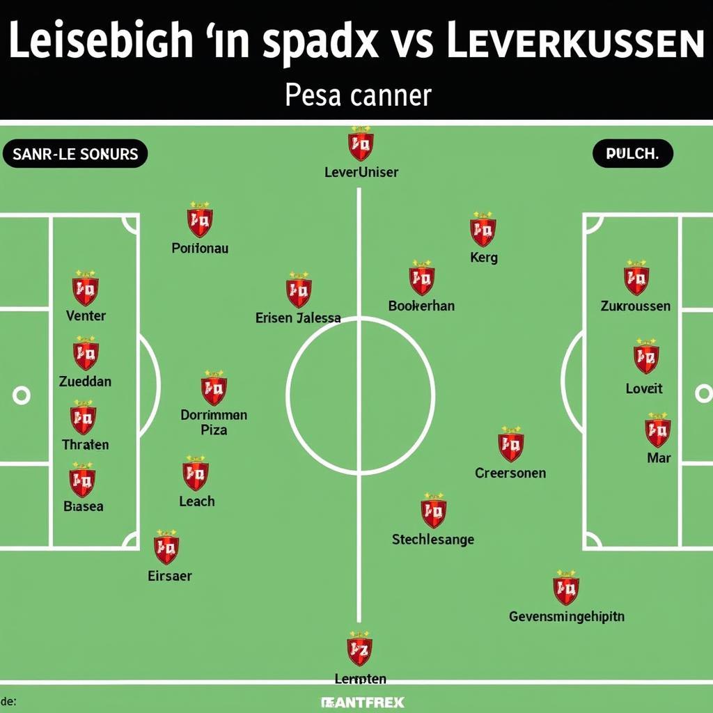 Taktische Analyse der Formationen von Leipzig und Leverkusen vor dem Spiel