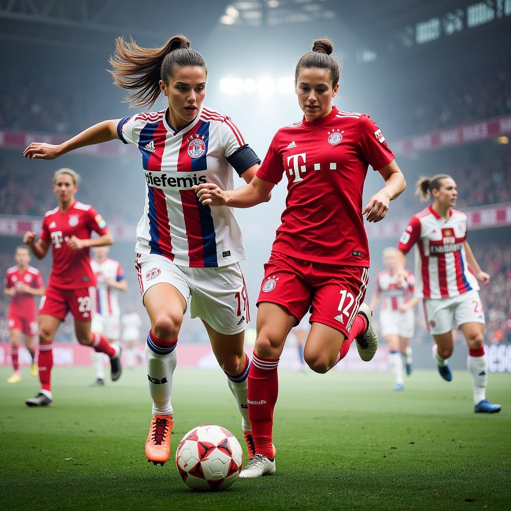 Zukunftsaussichten der Rivalität zwischen Leverkusen und Bayern München im Frauenfußball