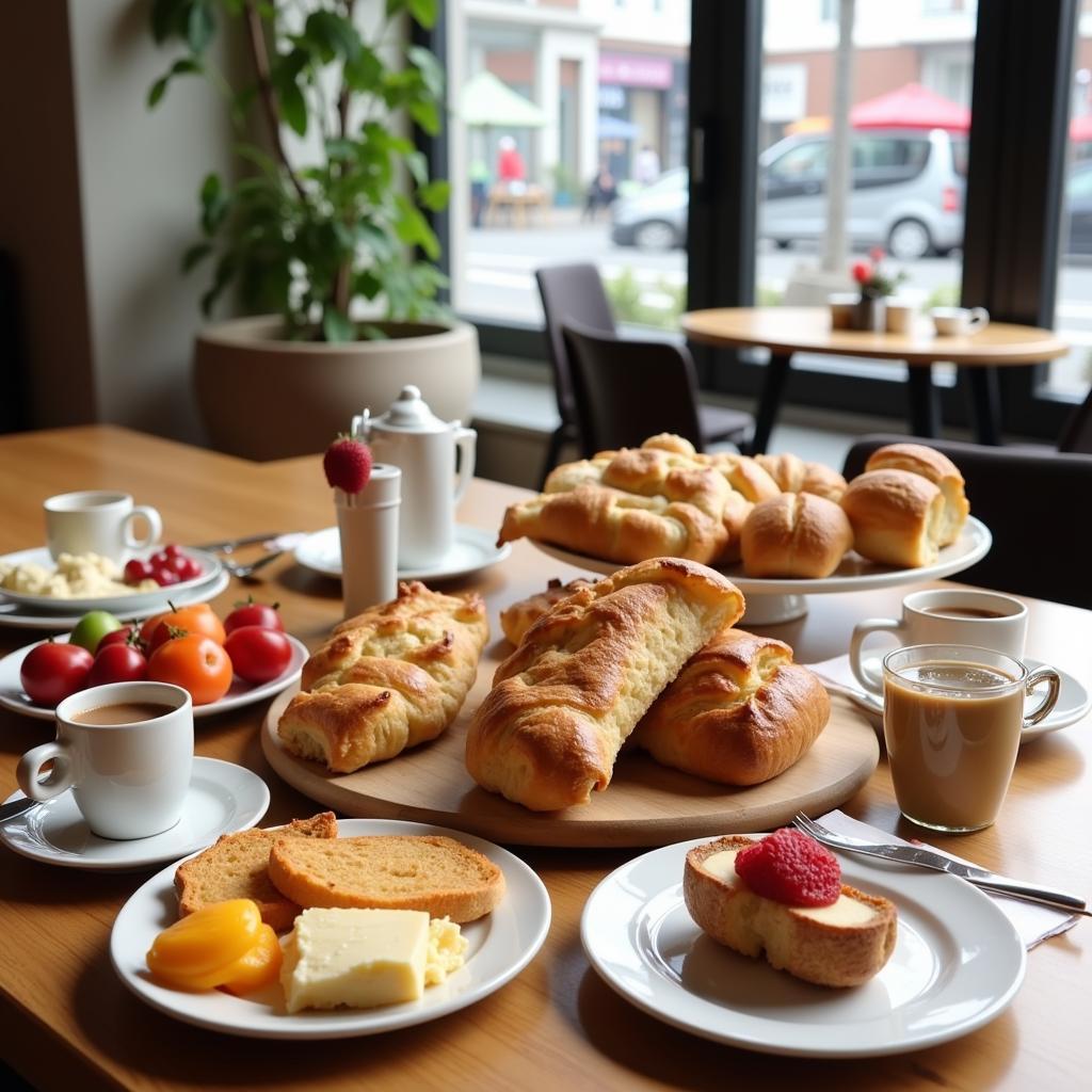 Leckeres Frühstück in einem Leverkusener Café