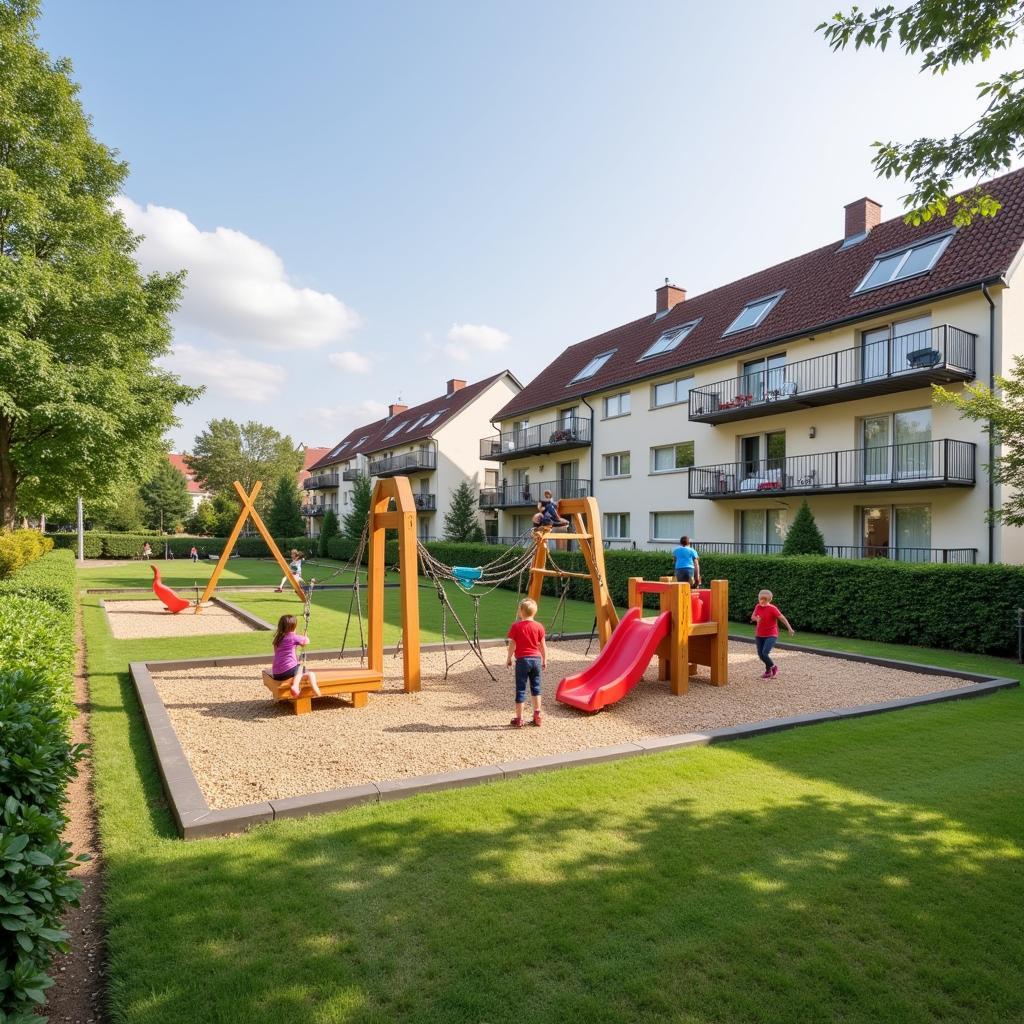 Familienfreundliche Eigentumswohnung in Leverkusen mit Spielplatz