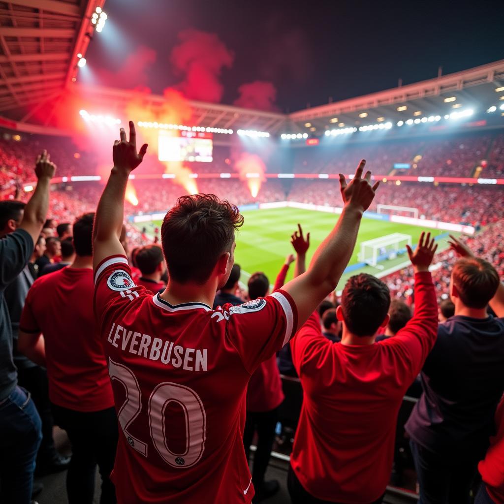 Leverkusen Fans Unterstützung