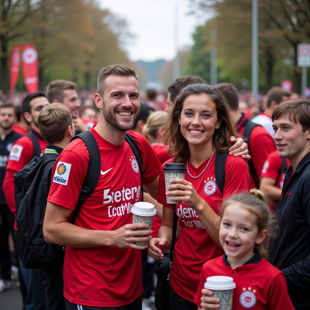 Die Fußballgemeinschaft am Werth in Leverkusen