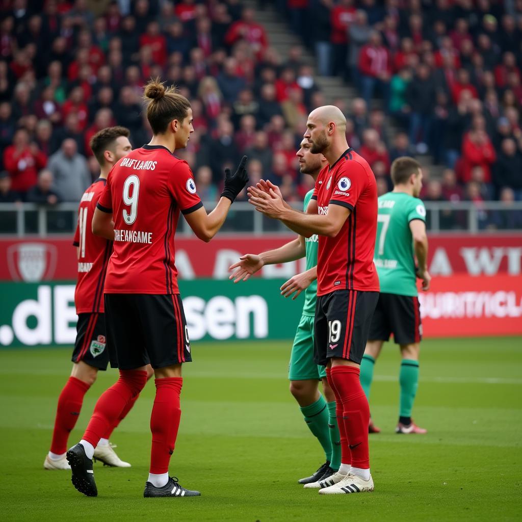 Bayer Leverkusen gegen Borussia Mönchengladbach: Ein Derby voller Emotionen am Rhein.