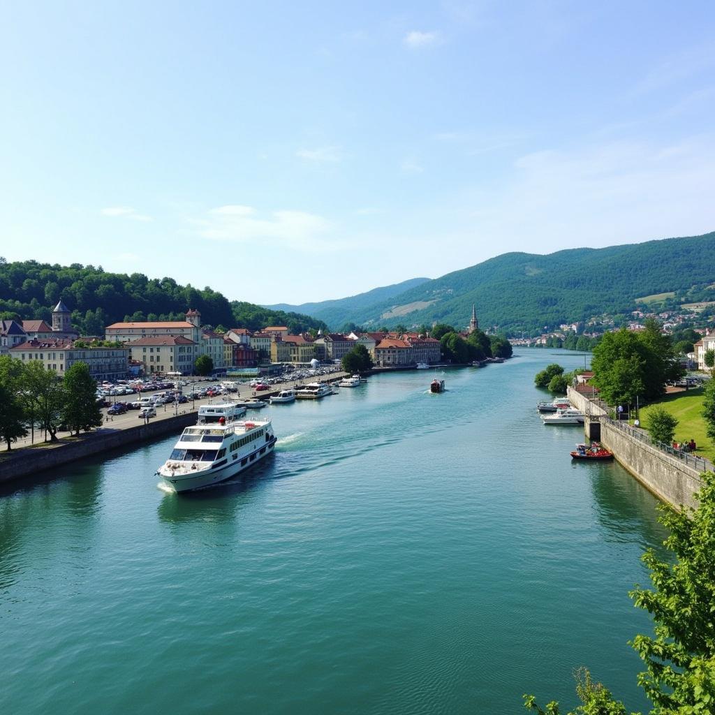 Leverkusen Hitdorf am Rhein