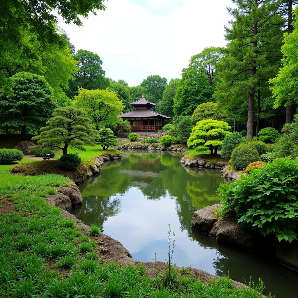 Japanischer Garten in Leverkusen