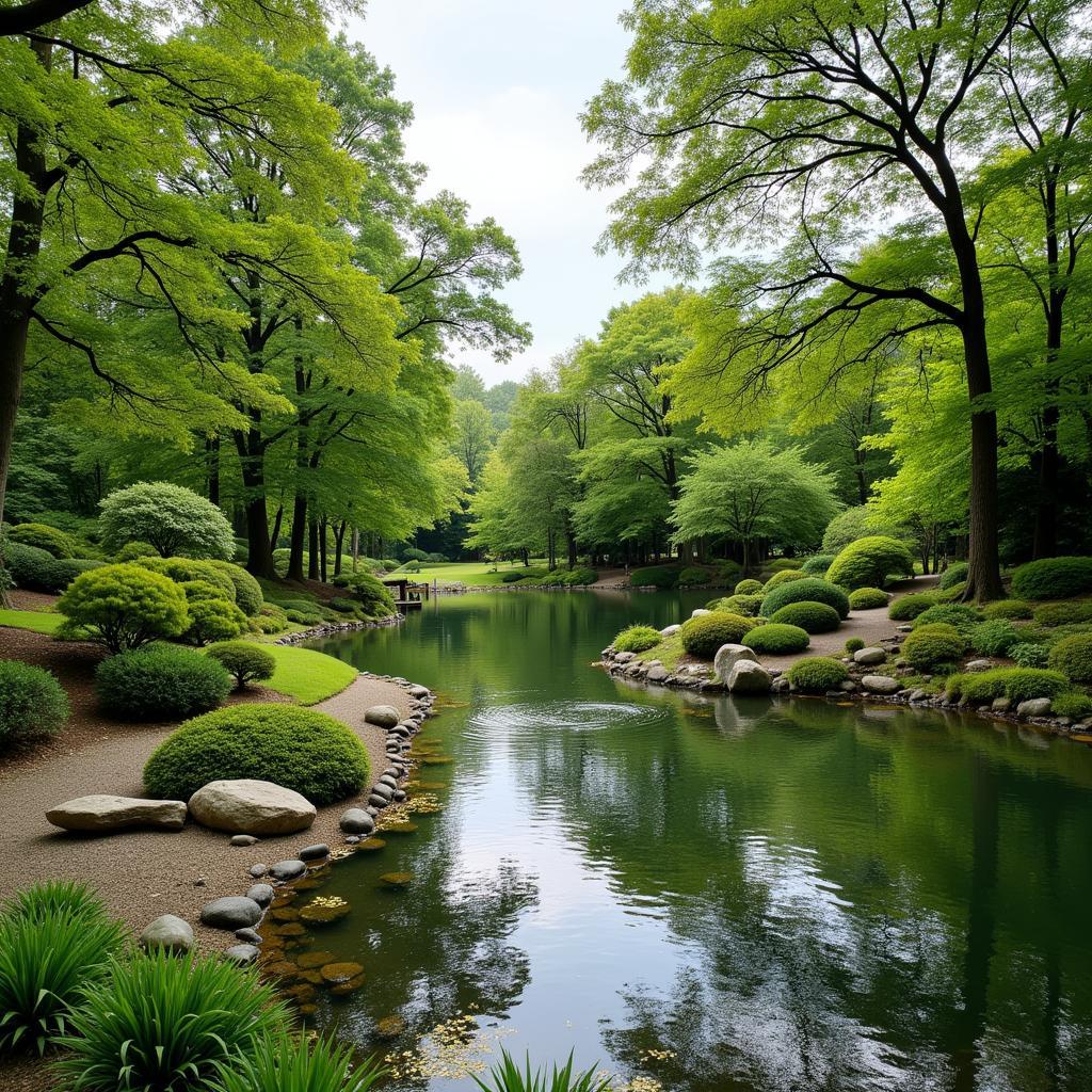 Leverkusen Japanischer Garten Ruhe