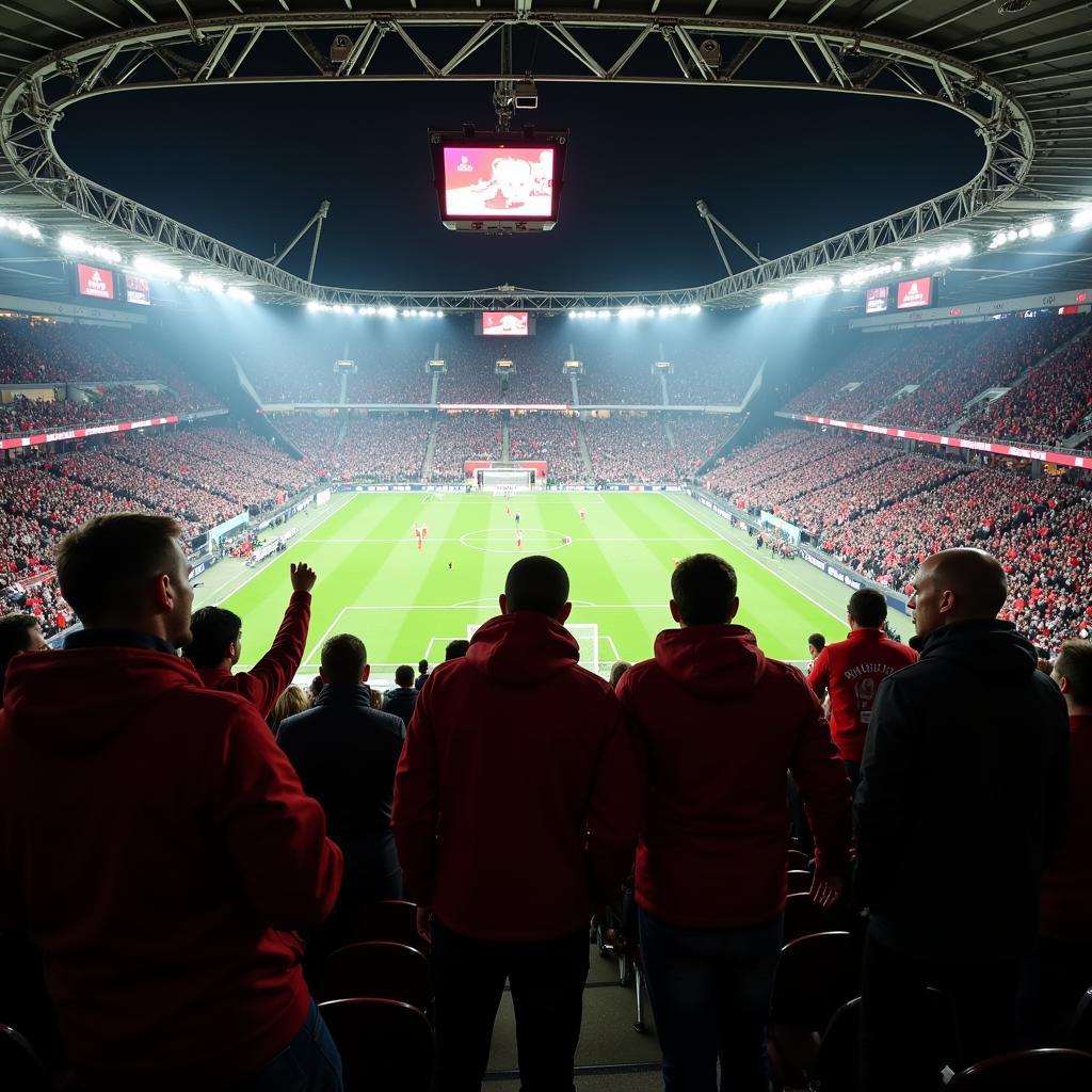 Leverkusen Köln Derby 2017 Fans Stimmung