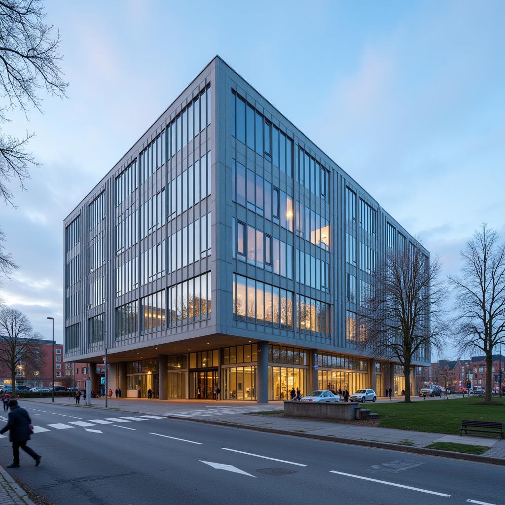 Leverkusener Rathaus Architektur: Ein imposantes Gebäude im Herzen der Stadt.