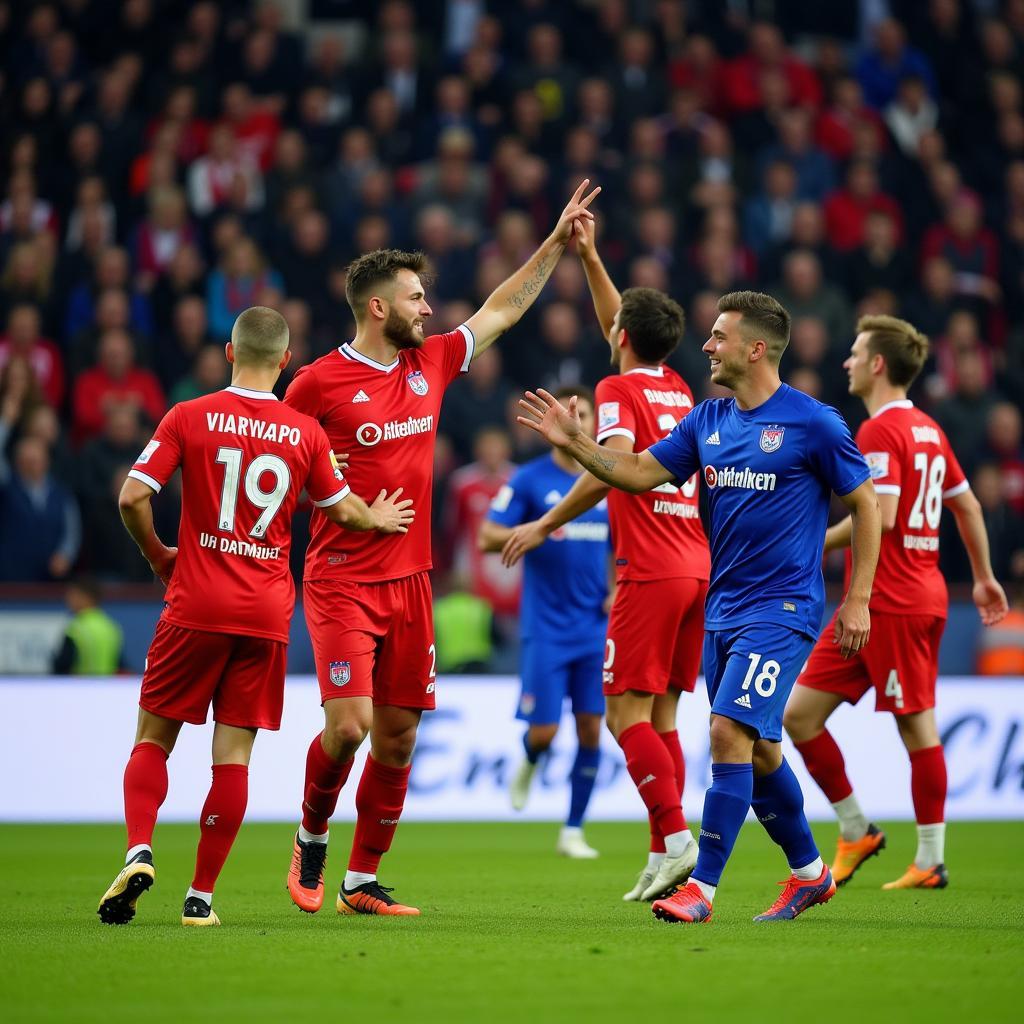 Leverkusen Saarbrücken historischer Moment