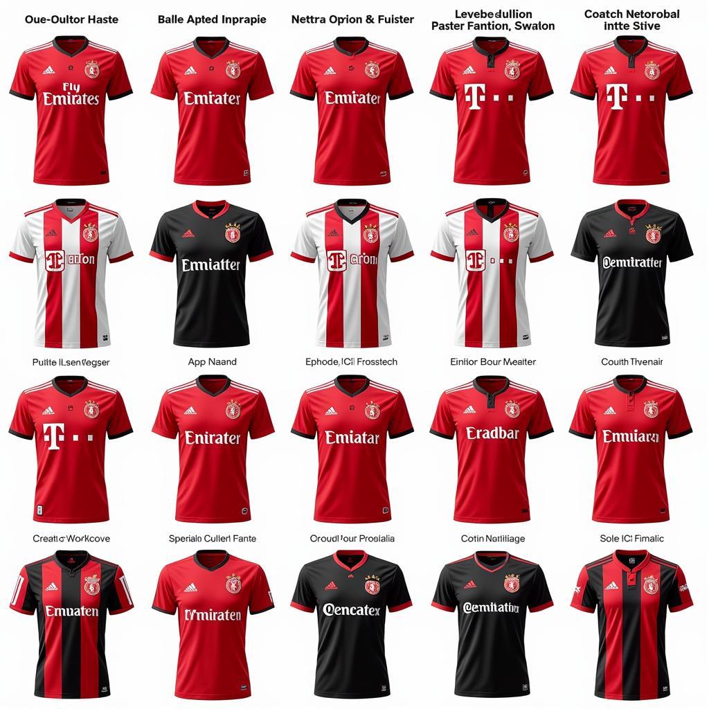 Leverkusen Sondertrikot Kollektion