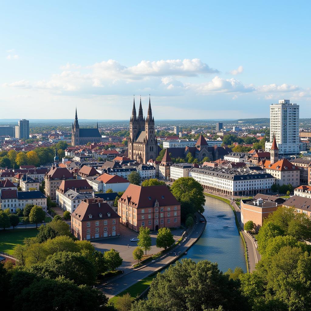 Leverkusen Stadtansicht