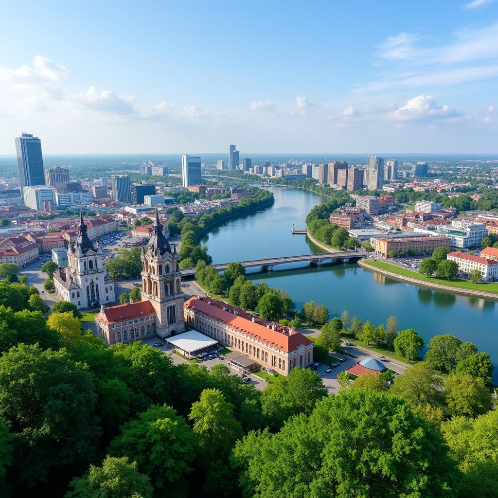 Leverkusen - Eine Stadt am Rhein mit hoher Lebensqualität - 51375 Nordrhein-Westfalen