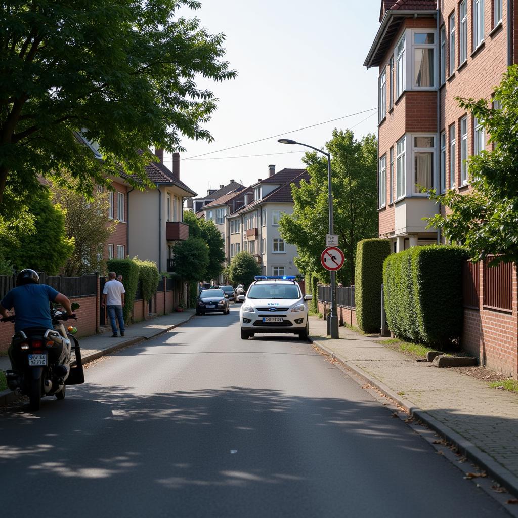 Sicherheit in Leverkusen Steinbüchel nach dem Polizeieinsatz