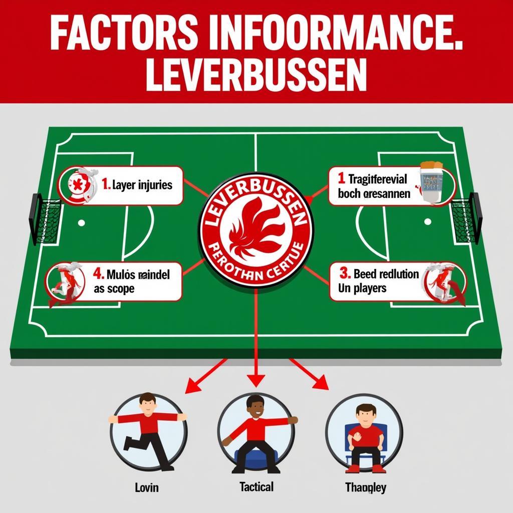 Faktoren, die zum Leverkusen Stückwerk beitragen: Eine grafische Darstellung der Einflussfaktoren.