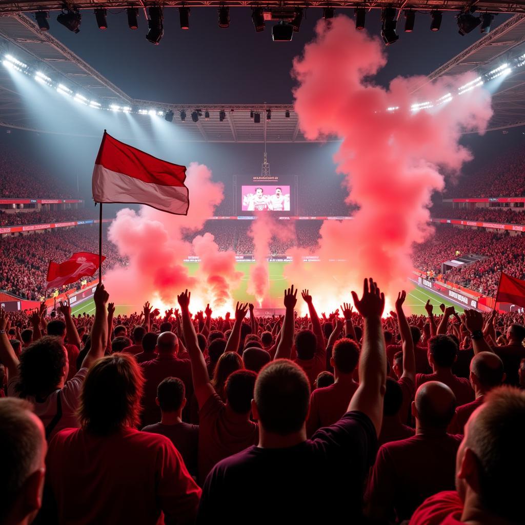 Die elektrisierende Atmosphäre bei Leverkusen vs. Stuttgart