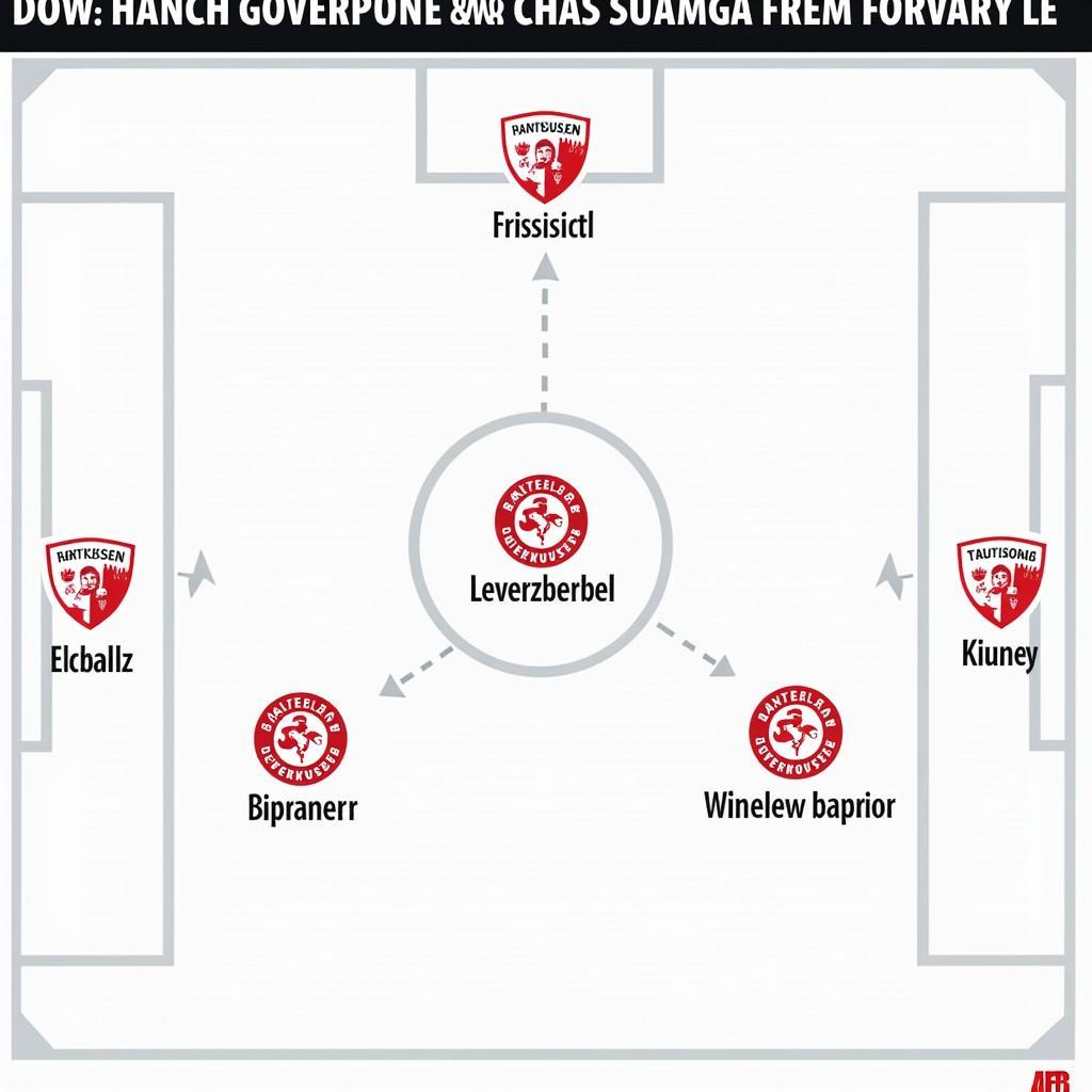 Taktische Analyse eines Spiels von Bayer Leverkusen während ihrer ungeschlagenen Serie.