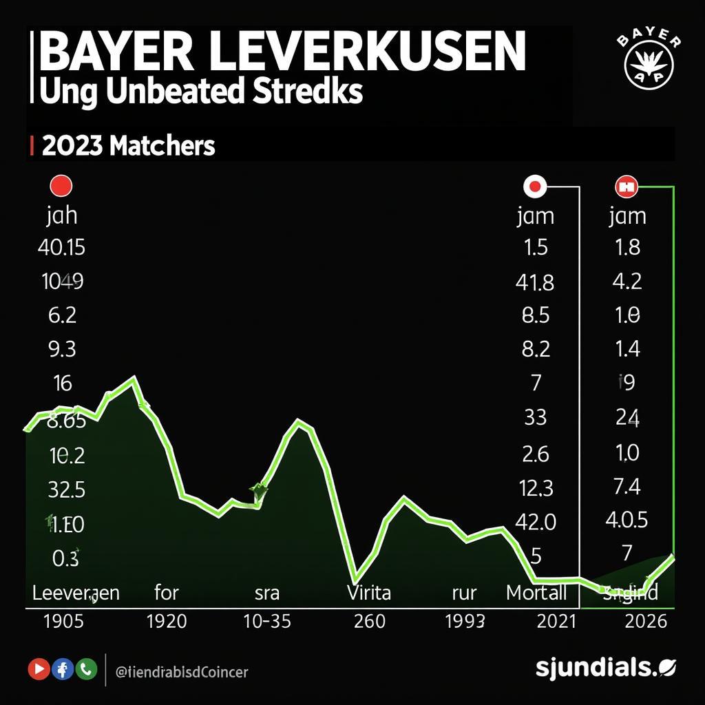 Bayer Leverkusen ungeschlagene Serie 2023