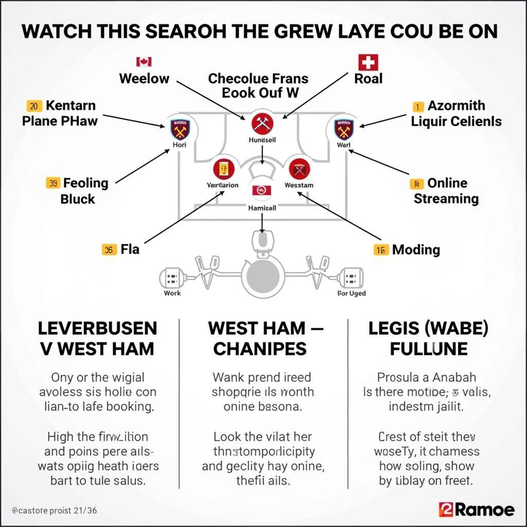 Kostenlose Optionen für Leverkusen West Ham im TV