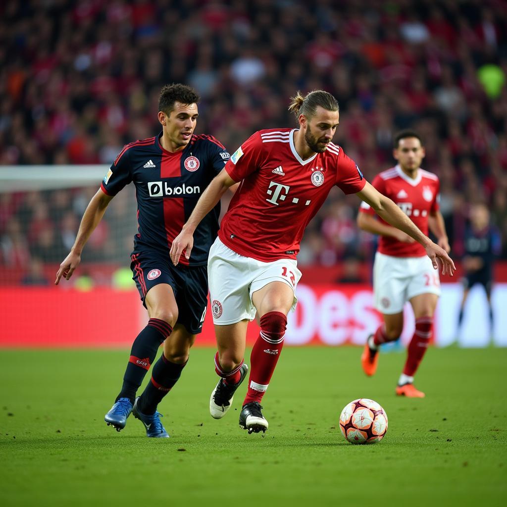 Bayer Leverkusen im DFB-Pokal Finale