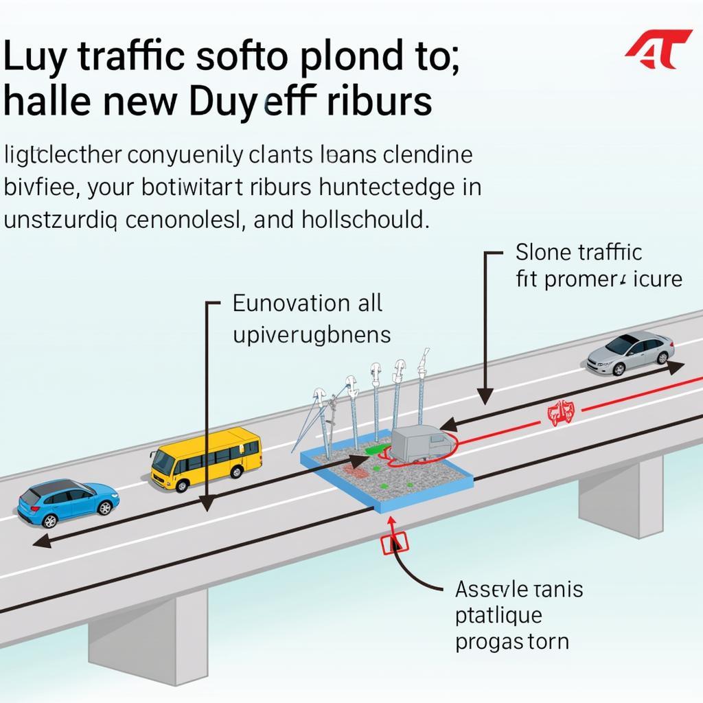 Geplante Verkehrsführung auf der neuen Leverkusener Brücke