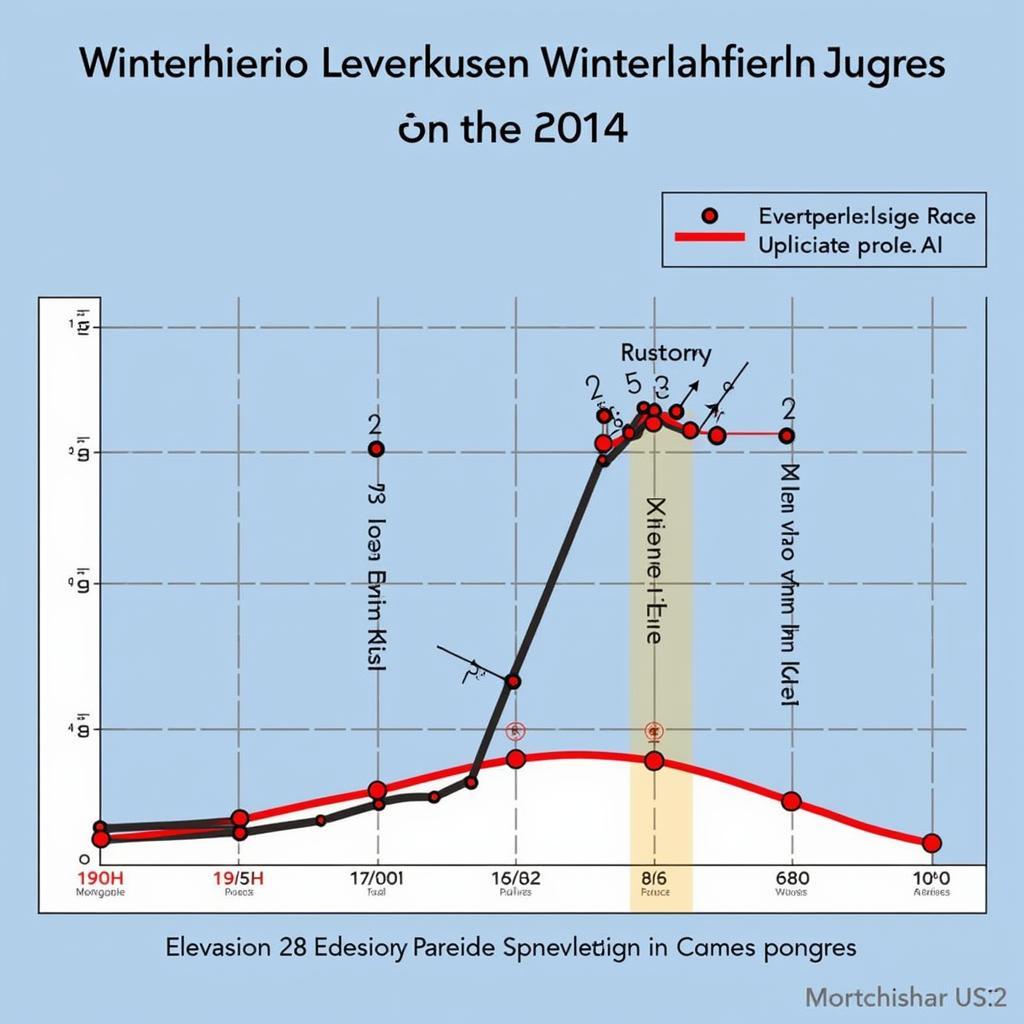 Streckenprofil der 8 Leverkusener Winterlaufserie