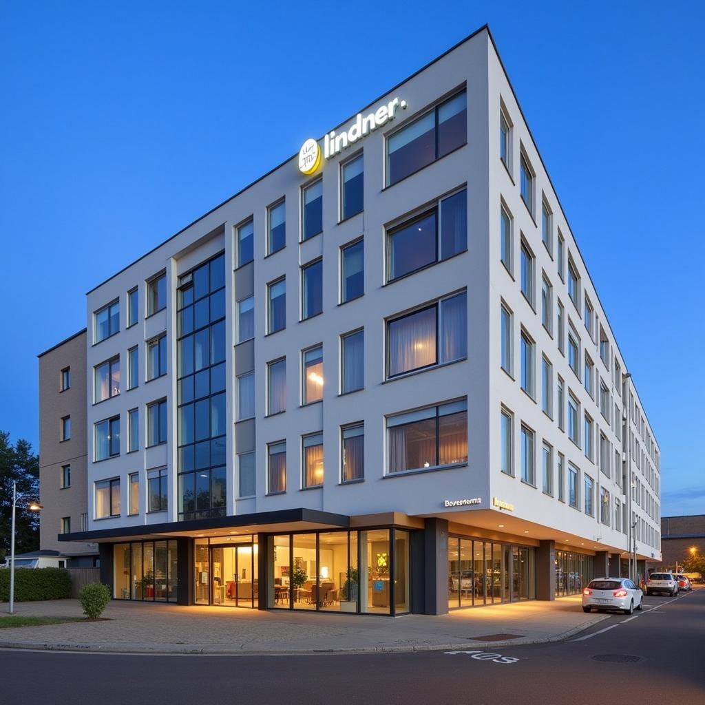 Lindner Hotel Leverkusen BayArena Außenansicht