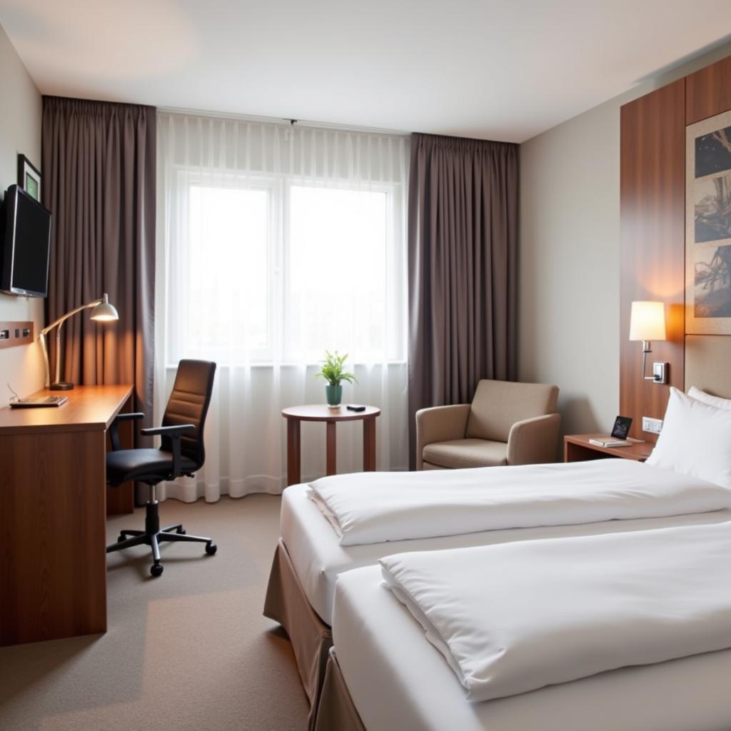 Lindner Hotel Leverkusen BayArena Zimmer