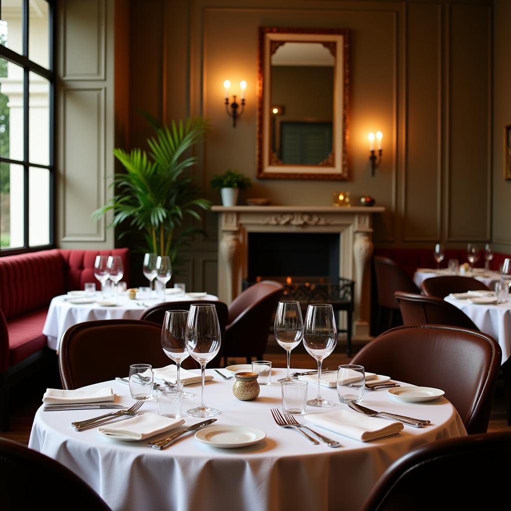 Stilvolles Ambiente für Geschäftsessen im Lindner Hotel Leverkusen Restaurant