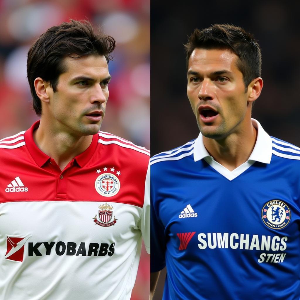 Michael Ballack bei Bayer Leverkusen und Chelsea